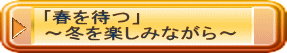 ｢春を待つ」 ～冬を楽しみながら～