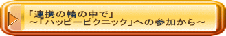 「連携の輪の中で」 ～「ハッピーピクニック」への参加から～